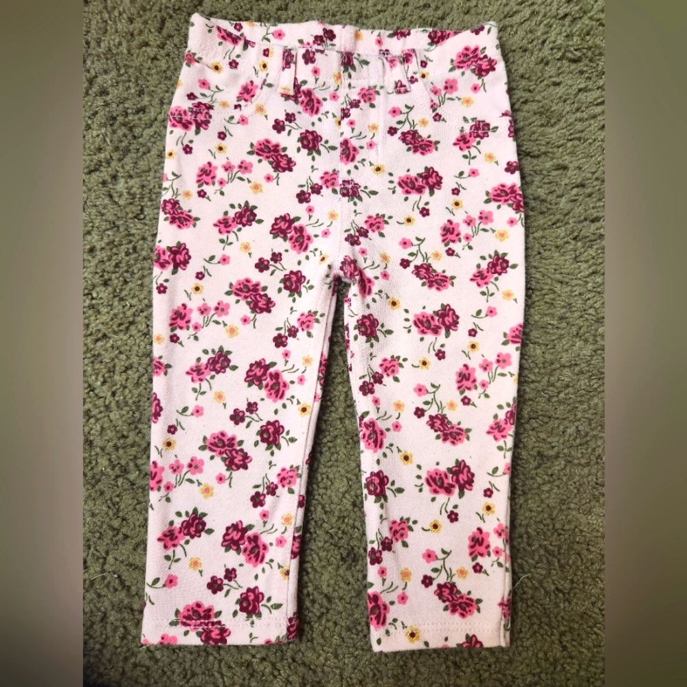 Garanimals Toddler Girls Floral print pants Size 12M